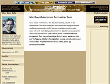 Tablet Screenshot of cinetv.plomlompom.de